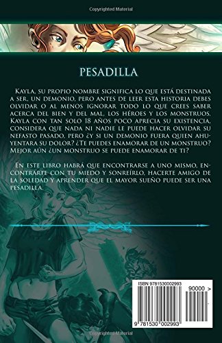 Novela romántica juvenil "Pesadilla- Trilogía Kayla 1"- María Cuesta Martín