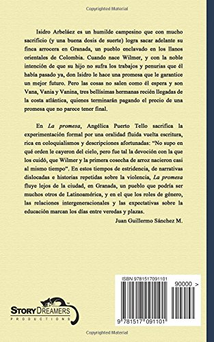 Novela corta de Angélica Puerto Tello - "La promesa"