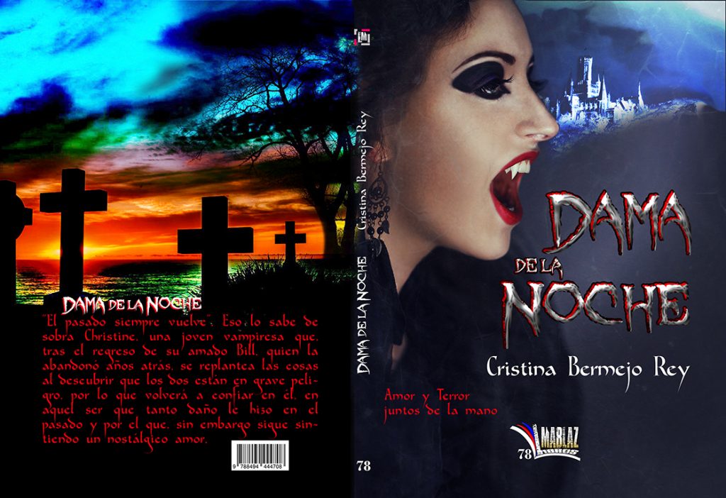 Novela juvenil de vampiros "Dama de la noche"- Cristina Bermejo Rey
