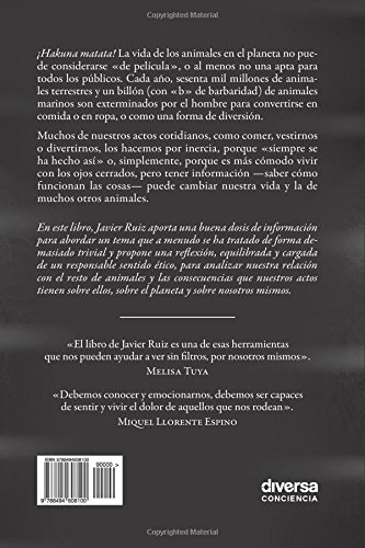 Ensayo de carácter animalista "De cómo los animales viven y mueren" un libro de Javier Ruiz