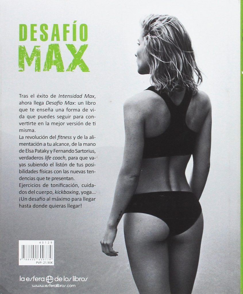 Vida sana con el libro de Elsa Pataky y Fernando Sartorius "Desafío Max"