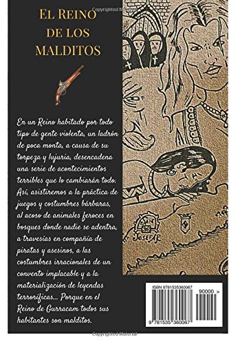 Novela de aventuras y fantasía "El reino de los malditos" un libro de Mario Garrido Espinosa