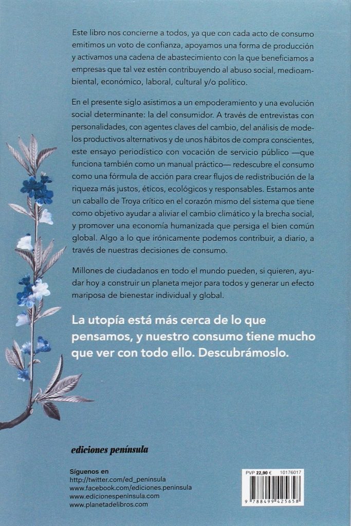 "Tu consumo puede cambiar el mundo" un libro Brenda Chávez sobre consumo responsable con el medio ambiente